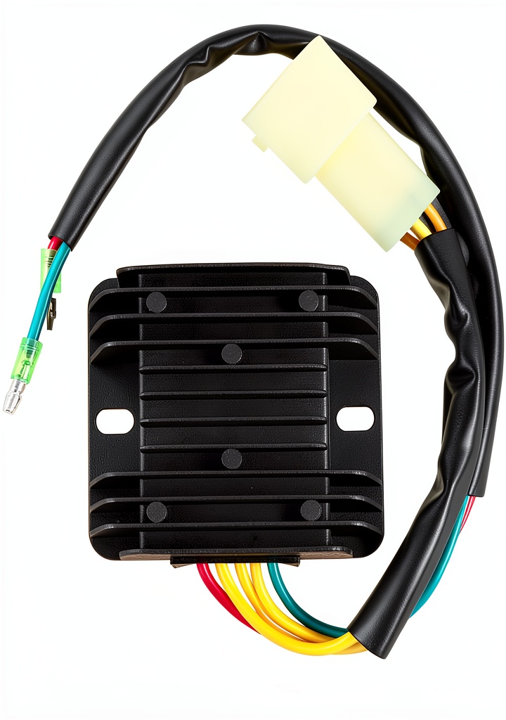 AUTOKAY regulator rectifier installed on a Honda TRX300 ATV