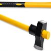 High Strength Fiberglass Sledge Hammer Handle by Holibanna Yellow Grip-2