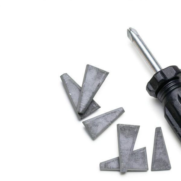Triangle Wedge 10pcs High‑Carbon Steel Hammer Handles Gadpiparty-6