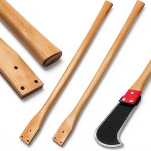 Leinuosen 2 Pcs Ditch Bank Blade Handles 3 Hole Axe 38in Grip-0
