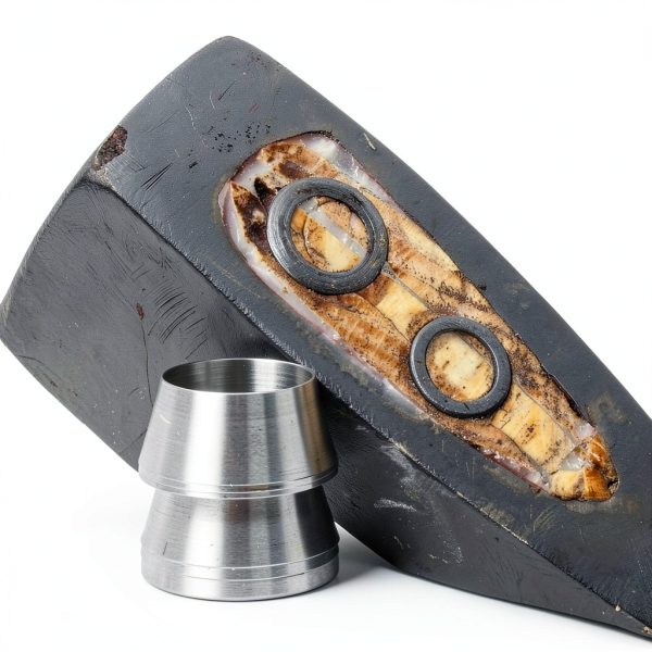 20 Pcs Safety Round Handle Wedges Axe Hand Metal Wedge Hammer Handle Steel Wedge Mauls Handle Wedge Kit for Axe Claw Hammer Sledge (0.31/0.39/0.47/0.55 Inch)-1