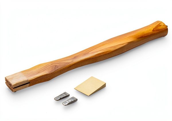 Vaughan Supreme Hickory Adze Eye Hammer Handle 14" Powered Made in USA-0
