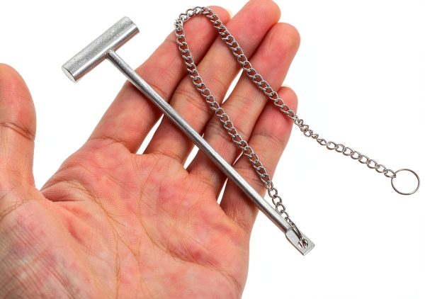 Fire Emergency Button Hammer PRETYZOOM 2pcs Silver 33x3x1cm-1