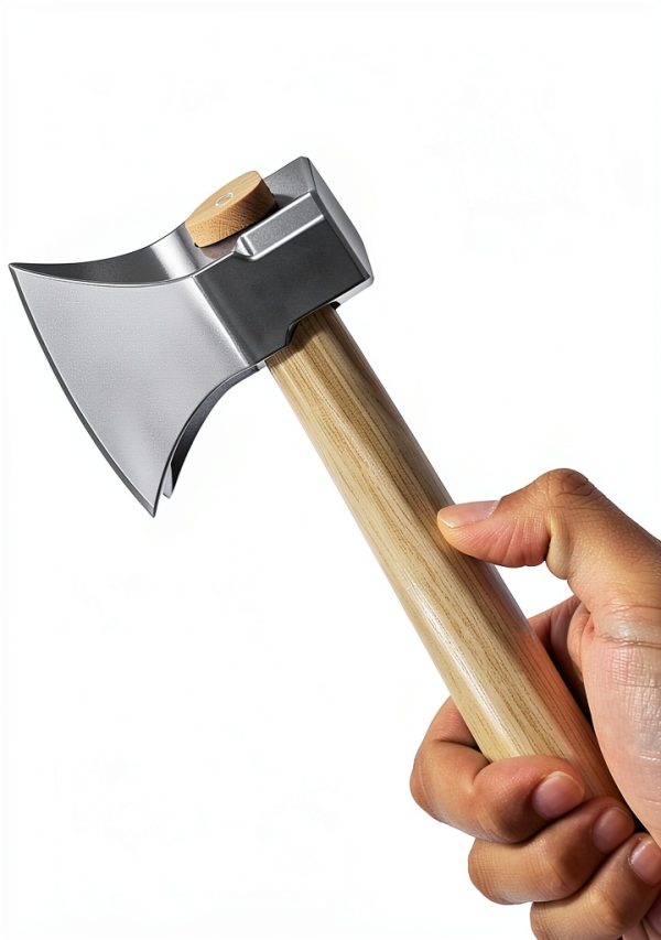Premium Toon Wood Hammer Handle 38cm by FOCMKEAS Steel Wedge-2