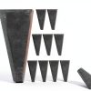Triangle Wedge 10pcs High‑Carbon Steel Hammer Handles Gadpiparty-3