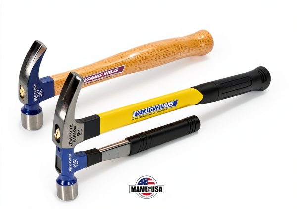 Vaughan Supreme Hickory Adze Eye Hammer Handle 14" Powered Made in USA-3