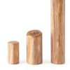 Bucherry 2 Sets 36" Replacement Hammer Handle Kit Includes 2 Sledge Hammer Handle Replacement, 4 Wood Wedges and 4 Steel Wedges for Decking Framing Carpentry Construction DIY Sledge Axe Tool-2