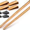 Bucherry 2 Sets 36" Replacement Hammer Handle Kit Includes 2 Sledge Hammer Handle Replacement, 4 Wood Wedges and 4 Steel Wedges for Decking Framing Carpentry Construction DIY Sledge Axe Tool-0