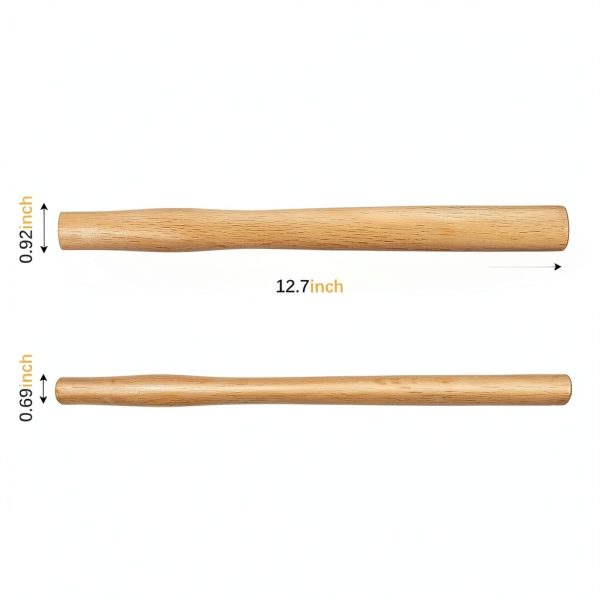 Taiyin Replacement Handles for Sledge Hammers 3 Pack 12.7" Oak Wood-1