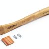 Curved Hammer Handle BIG HORN 15123 25oz Hickory Wood 16in-1