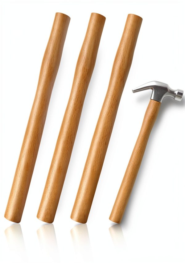 Taiyin Replacement Handles for Sledge Hammers 3 Pack 12.7" Oak Wood-0