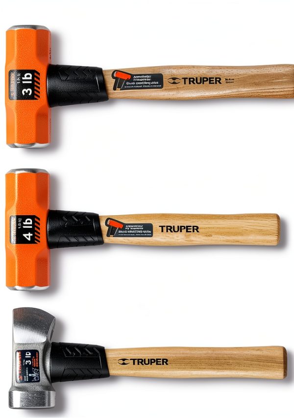 Truper MG-MD-4 Replacement Handles for Sledge Hammers 12-1/2 inch Wood-2
