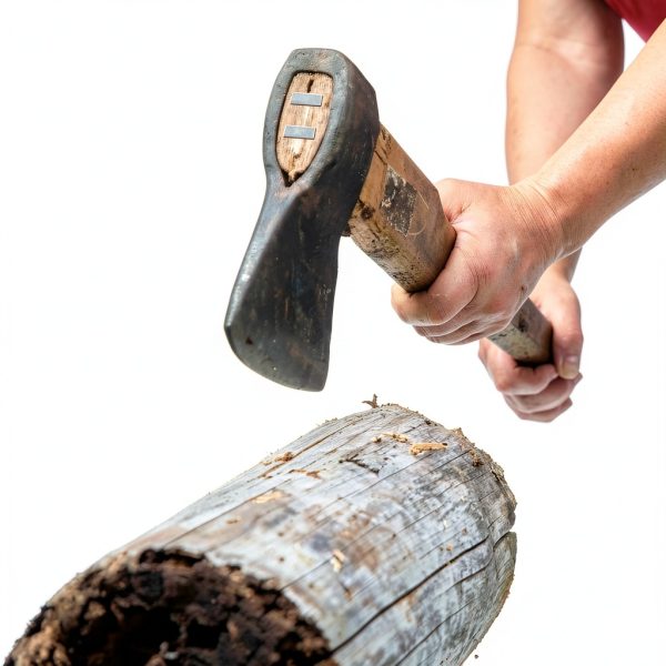 Axe Hammer Handle Wedge Kit by Otoolling 40 Piece Wood and Steel Set-3
