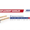 Hammer Handle Vaughan 17-Inch Hickory Straight Wood Model 3800-3